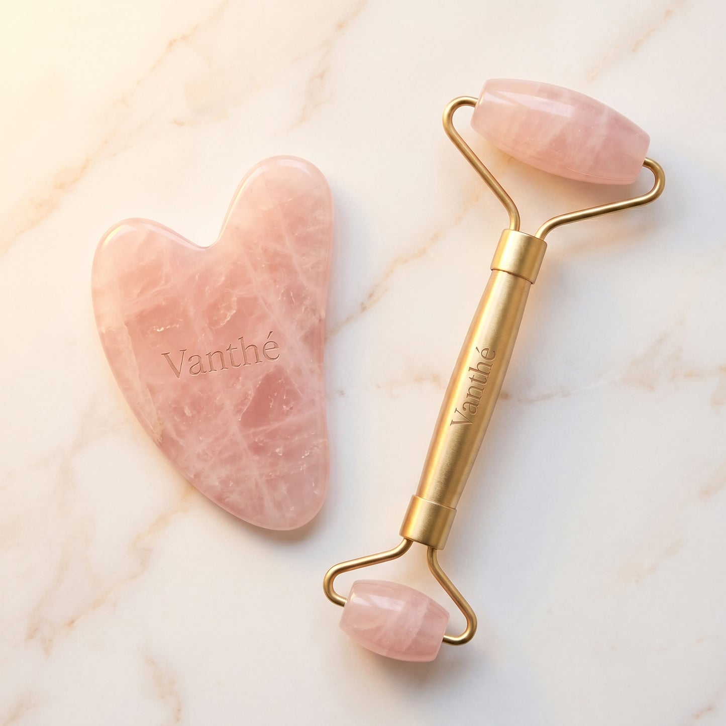 Vanthé™ Rose Quartz Facial Sculpting Kit